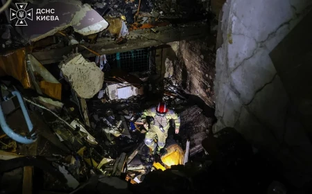 Russia strikes Ukraine with missiles and drones; 13 dead in Kyiv region