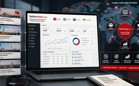 ReklamHaber.com offers multilingual publishing and media planning