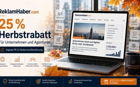 ReklamHaber.com startet 25-Prozent-Herbstaktion für Firmen und Agenturen