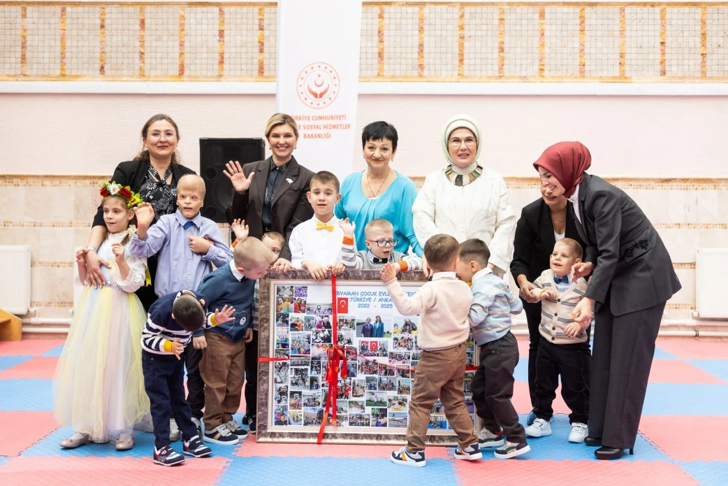 Emine Erdoğan and Olena Zelenska offer a vision for children and peace