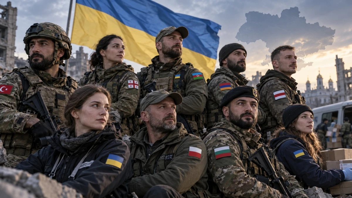 Ukraine's multinational defense: Turks, Georgians and others who fought