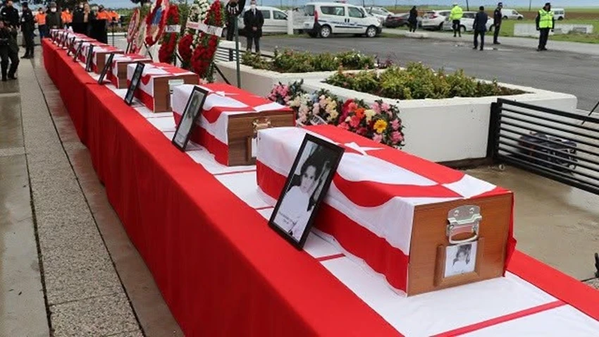 15 identified Turkish Cypriots to be buried at Atlılar Martyrs’ Cemetery