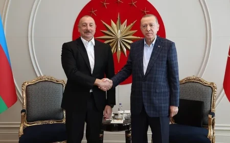 Erdoğan meets Aliyev at SCO summit as Putin talks draw attention
