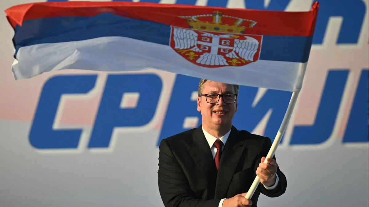 Vucic concedes defeat as Serbia's student-backed list leads election