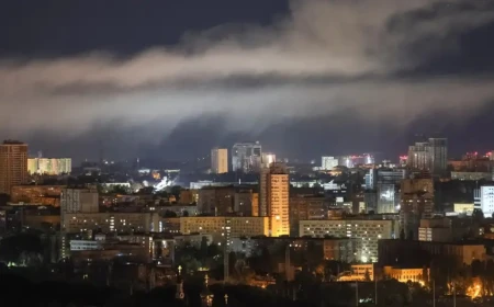 Russia strikes Kyiv with ballistic missiles: One dead, eight injured