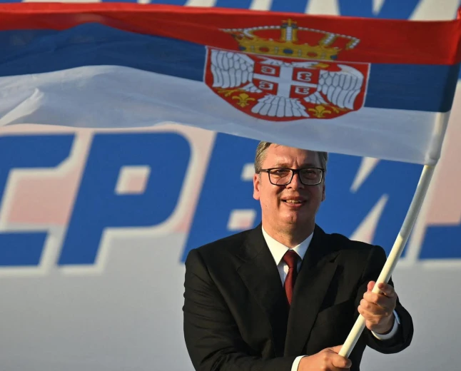 Vucic concedes defeat as Serbia's student-backed list leads election